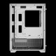 Gamdias кутия Case mATX - AURA GC9M Elite White - 3 x 120 mm A-RGB, USB-C, Tempered Glass