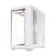Gamemax кутия Case ATX - HYPE-A White - 4 x 120 mm Addressable RGB fans