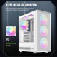 Gamemax кутия Case ATX - Storm 2 AW - 6 x 120 mm Addressable RGB fans