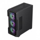 Gamemax кутия Case EATX - SIEGE Black - Addressable RGB, GM-14100901687