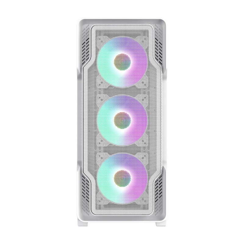 Gamemax кутия Case EATX - SIEGE White - Addressable RGB, GM-14100901688