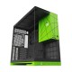 Geometric Future кутия Case EATX - Model 5 Black/Green, NVIDIA style limited edition, 1AM5WKNV00100