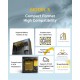 Geometric Future кутия Case EATX - Model 5 Vent Black/Yellow - 5 x 140 mm aRGB fans included, GEO-M5VF-BY