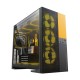 Geometric Future кутия Case EATX - Model 5 Vent Black/Yellow - 5 x 140 mm aRGB fans included, GEO-M5VF-BY
