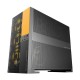 Geometric Future кутия Case EATX - Model 5 Vent Black/Yellow - 5 x 140 mm aRGB fans included, GEO-M5VF-BY