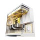 Geometric Future кутия Case EATX - Model 5 White - 5 x 140 mm aRGB fans included, GEO-M5F-W