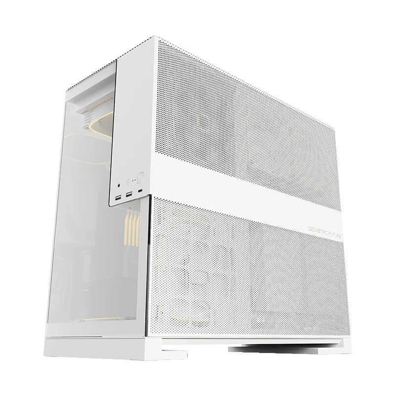 Geometric Future кутия Case EATX - Model 5 White - 5 x 140 mm aRGB fans included, GEO-M5F-W