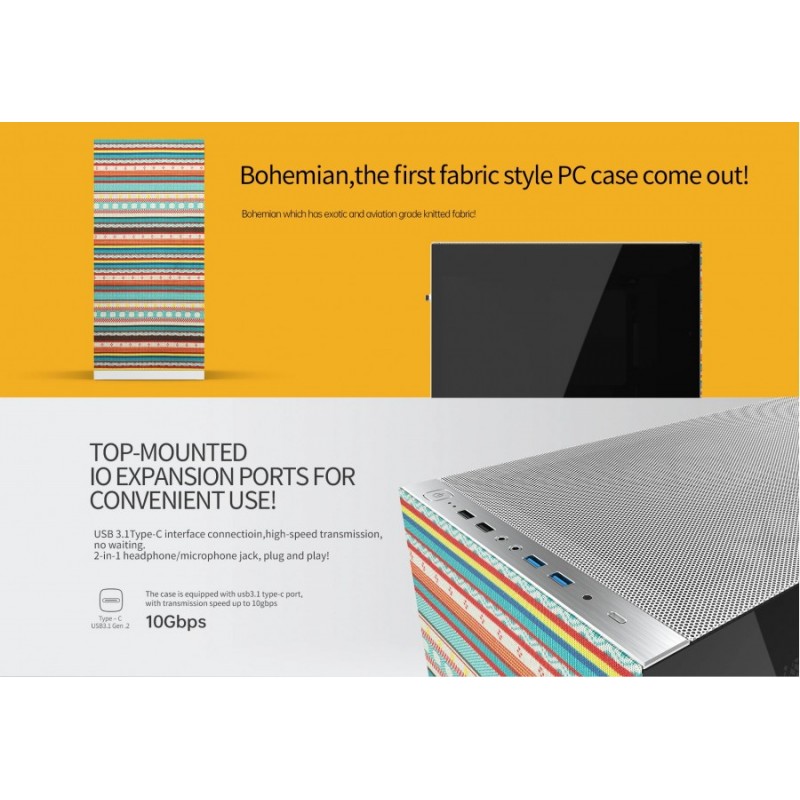 Geometric Future кутия Case EATX - Model 8 Bohemia, 1AM8BMWT00AA0