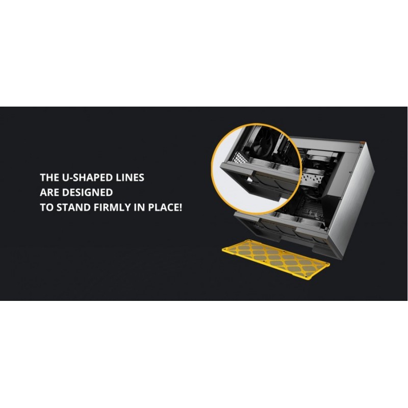 Geometric Future кутия Case EATX - Model 8 Dharma Black/Gold, 1AM8DMBG00AA0