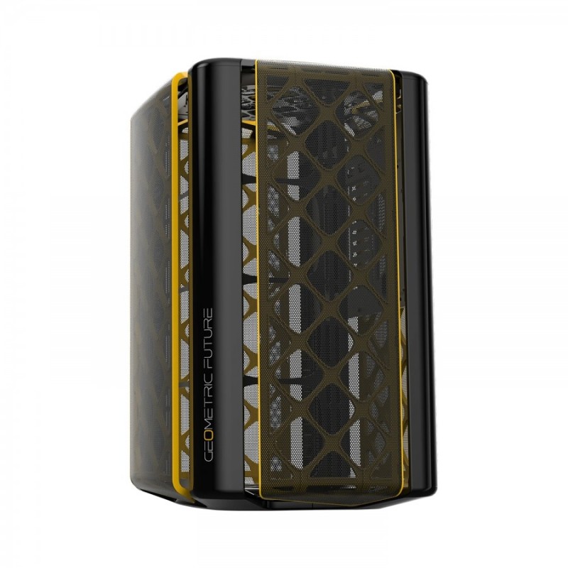 Geometric Future кутия Case mATX - Model 2 THE ARK Mesh Black, 1AM2AKBK00101