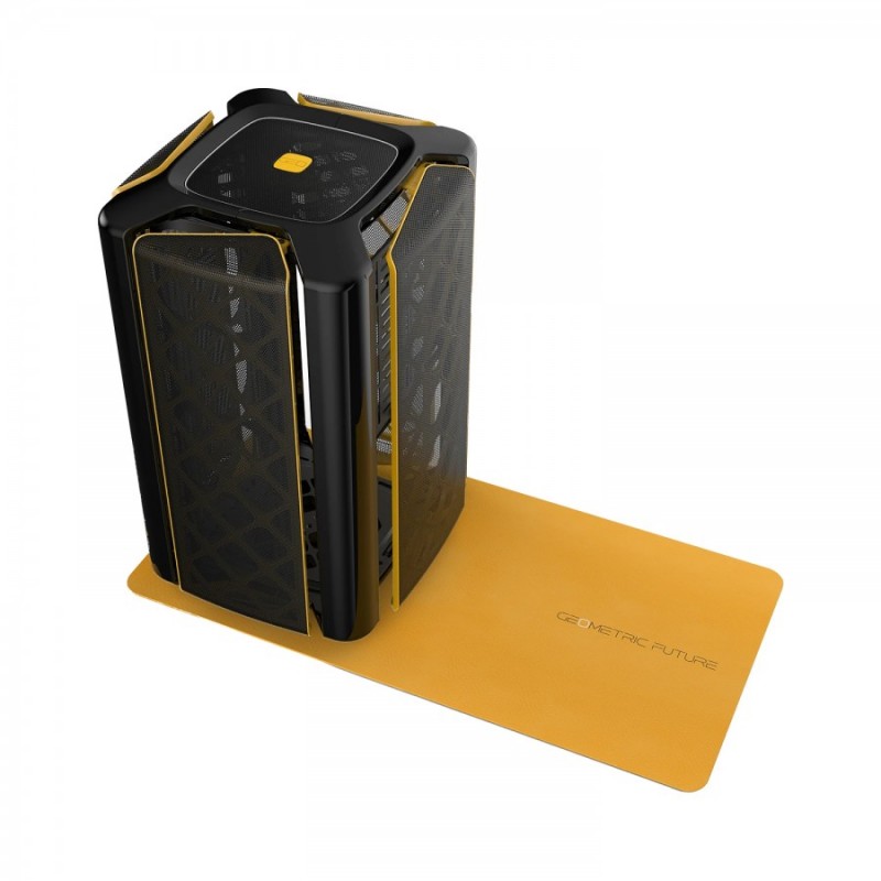 Geometric Future кутия Case mATX - Model 2 THE ARK Mesh Black, 1AM2AKBK00101