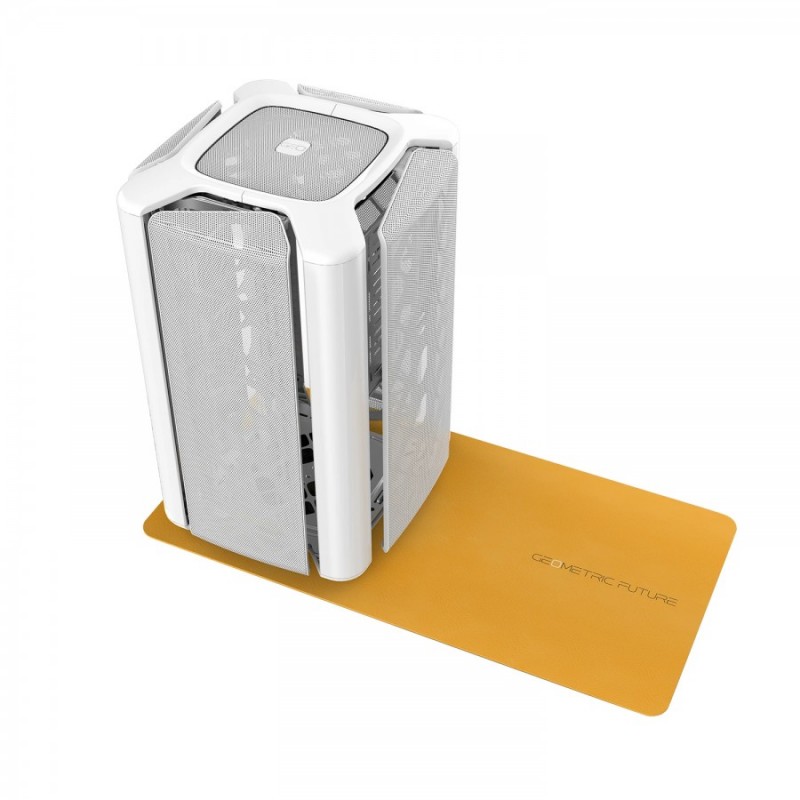 Geometric Future кутия Case mATX - Model 2 THE ARK Mesh White, 1AM2AKWT00101
