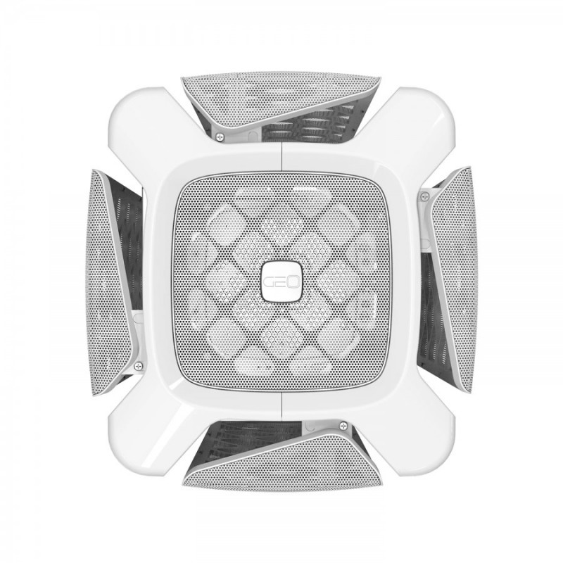 Geometric Future кутия Case mATX - Model 2 THE ARK Mesh White, 1AM2AKWT00101