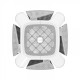 Geometric Future кутия Case mATX - Model 2 THE ARK Mesh White, 1AM2AKWT00101