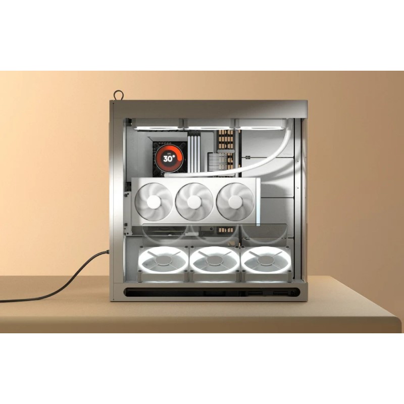 HAVN кутия Case E-ATX - HS 420 VGPU Edition Black - PCIe Gen 5 riser included