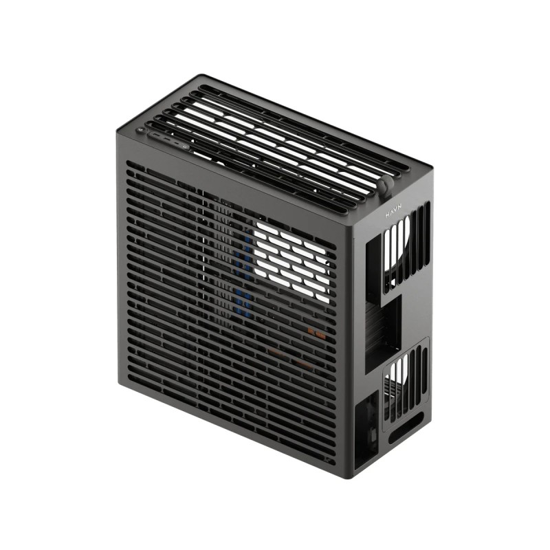 HAVN кутия Case E-ATX - HS 420 VGPU Edition Black - PCIe Gen 5 riser included