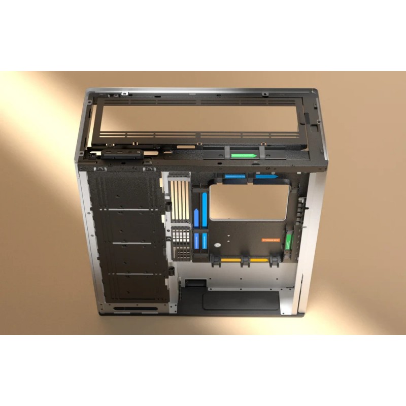 HAVN кутия Case E-ATX - HS 420 VGPU Edition White - PCIe Gen 5 riser included
