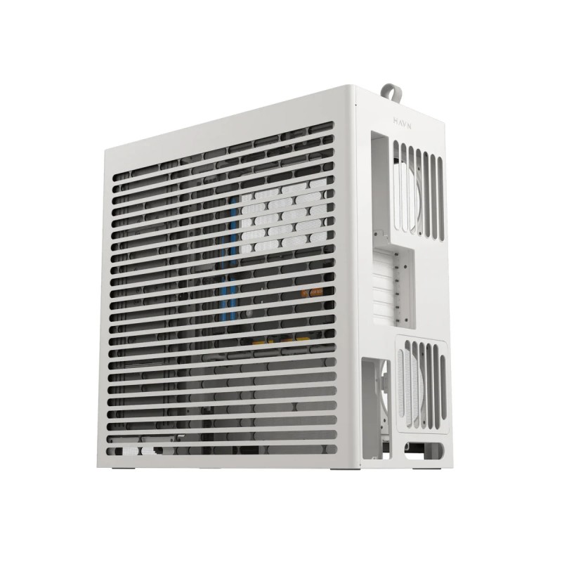 HAVN кутия Case E-ATX - HS 420 VGPU Edition White - PCIe Gen 5 riser included