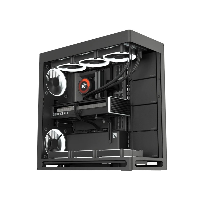 HAVN кутия Case EATX - HS 420 Base Edition Black