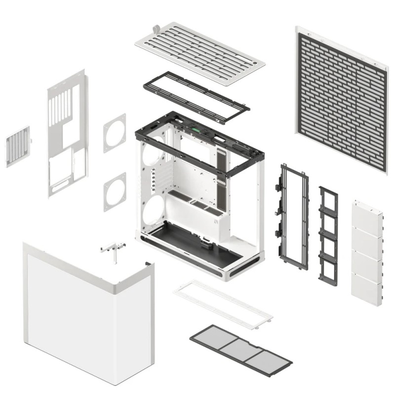 HAVN кутия Case EATX - HS 420 Base Edition White