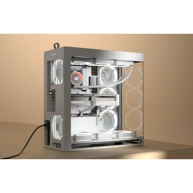HAVN кутия Case EATX - HS 420 Base Edition White