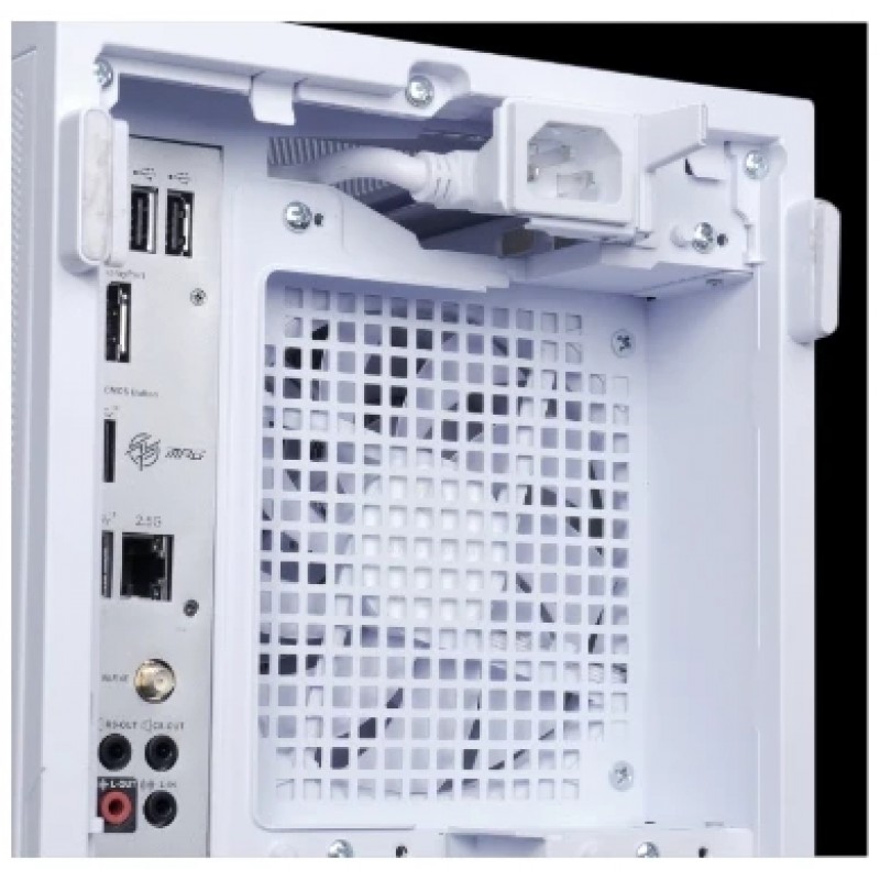 Lian Li кутия Case mATX - DAN Cases B4 Wood Edition - White