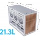 Lian Li кутия Case mATX - DAN Cases B4 Wood Edition - White