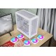 Montech кутия Case ATX - HS01 PRO (W) - 5 x 120 mm ARGB Fans, USB-C, White, MONTECH-HS01-PRO-WH