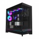 Montech кутия Case ATX - HS02 PRO (B) - 5 x 120 mm ARGB Fans, USB-C, Black, MONTECH-HS02-PRO-BK