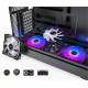 Montech кутия Case ATX - KING 45 PRO (B) - 4 x 120 mm A-RGB, USB-C