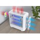 Montech кутия Case mATX - X5 (W) - 4 A-RGB fans, USB-C