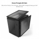 Montech кутия KING 65 Pro, Dual Chamber Mid-tower Case, 3 ARGB Fans, Black, MONTECH-KING-65-PRO-B