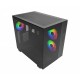 Montech кутия KING 65 Pro, Dual Chamber Mid-tower Case, 3 ARGB Fans, Black, MONTECH-KING-65-PRO-B