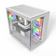 Montech кутия KING 65 Pro, Dual Chamber Mid-tower Case, 3 ARGB Fans, White, MONTECH-KING-65-PRO-W
