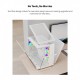 Montech кутия KING 65 Pro, Dual Chamber Mid-tower Case, 3 ARGB Fans, White, MONTECH-KING-65-PRO-W