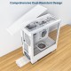 Montech кутия SKY TWO, Mid-tower Case, TG, 4x120mm ARGB Fans, White, MONTECH-SKY-TWO-WH