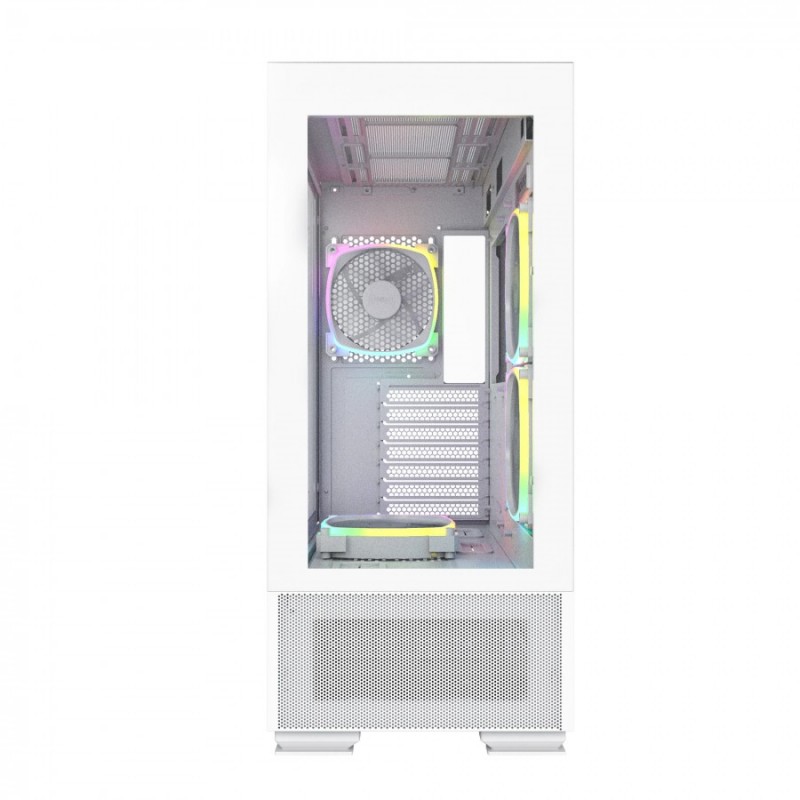 Montech кутия SKY TWO, Mid-tower Case, TG, 4x120mm ARGB Fans, White, MONTECH-SKY-TWO-WH