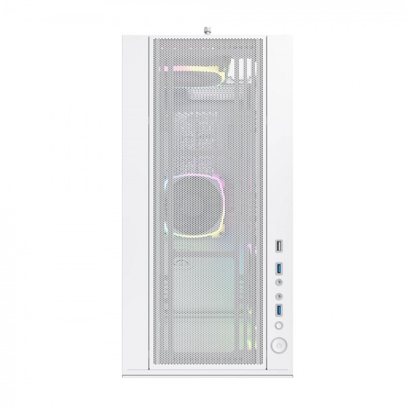 Montech кутия SKY TWO, Mid-tower Case, TG, 4x120mm ARGB Fans, White, MONTECH-SKY-TWO-WH