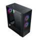Xigmatek кутия Case ATX - Hero II Air 3F - RGB, Tempered Glass, EN41655
