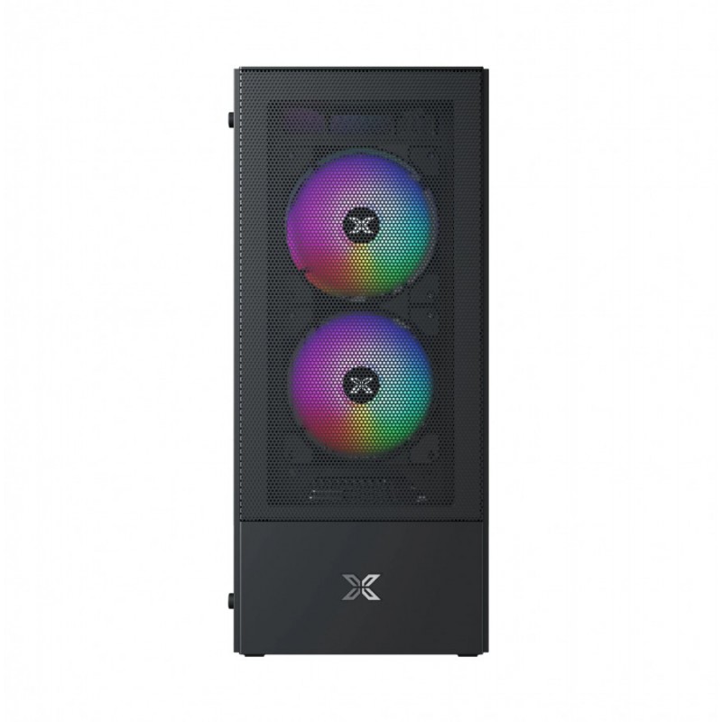 Xigmatek кутия Case ATX - Hero II Air 3F - RGB, Tempered Glass, EN41655
