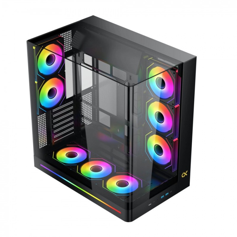 Xigmatek кутия Case E-ATX - PANO II - 6 ARGB Fans