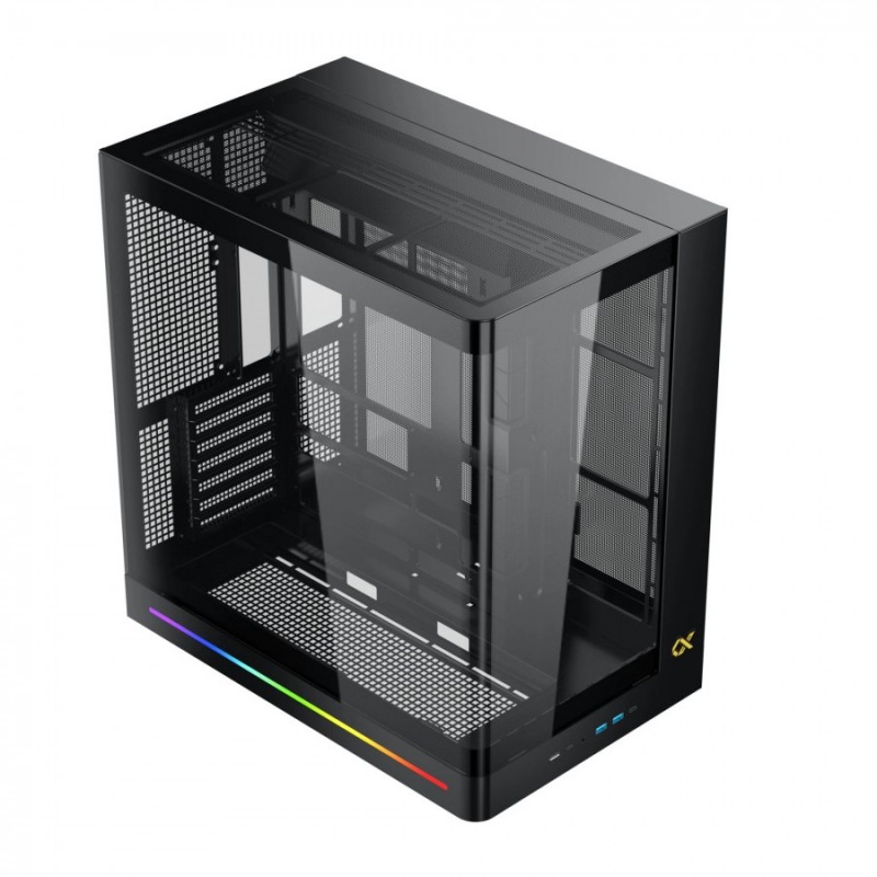 Xigmatek кутия Case E-ATX - PANO II AIR - 8 ARGB Fans