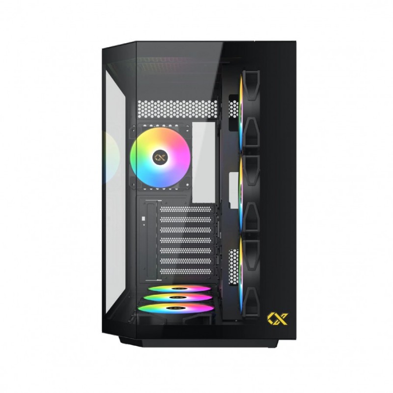 Xigmatek кутия Case EATX - Cubi II - 7 ARGB Fans, EN45486