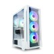 Zalman кутия Case ATX - I3 NEO TG White - aRGB, Tempered Glass, ZM-I3-NEO-TG-White
