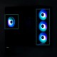 Zalman кутия Case ATX - P50 DS Black - Digital Display, Addressable RGB, ZM-P50-DS-BK
