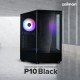 Zalman кутия Case mATX - P10 Black, ZM-P10-BK