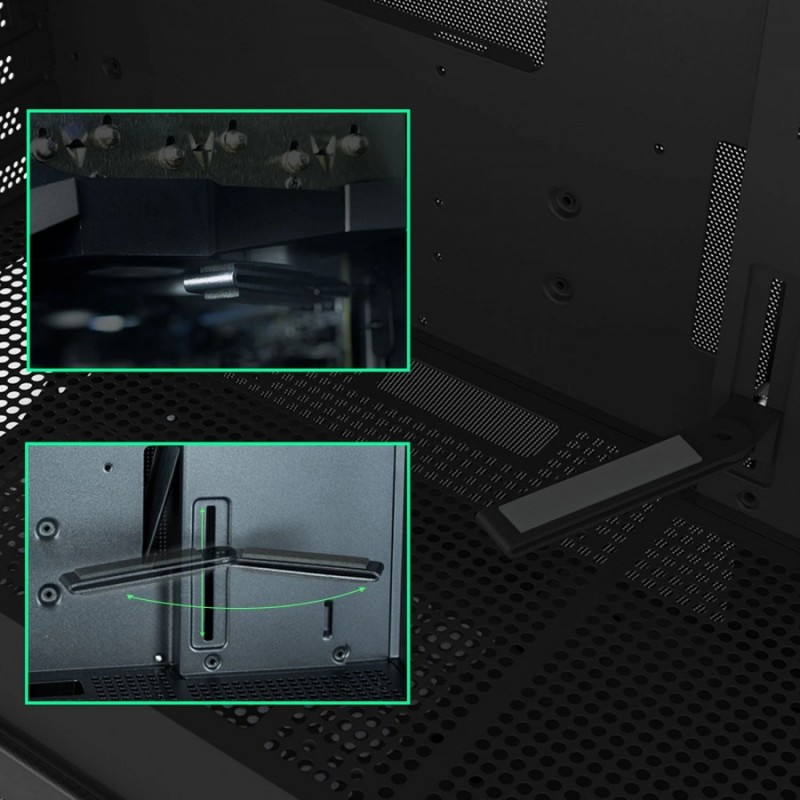 Zalman кутия Case mATX - P10 Black, ZM-P10-BK