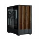Zalman кутия Case mATX - P10 NAMU BLACK - Wood, USB-C, P10-NAMU-BLACK