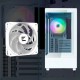 Zalman кутия Case mATX - P10 White, ZM-P10-WH