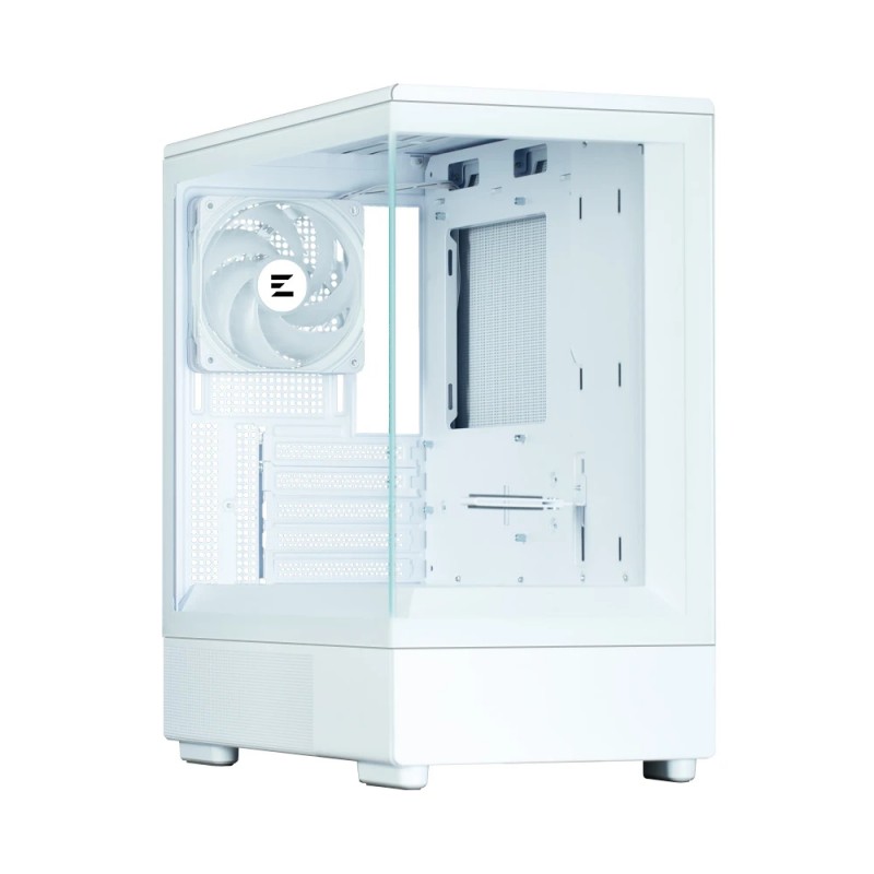 Zalman кутия Case mATX - P10 White, ZM-P10-WH